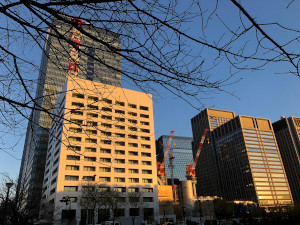 Immeubles situés à proximité du Palais Impérial - Ueno, Tokyo