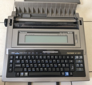 Photo générale de ma machine à écrire électronique